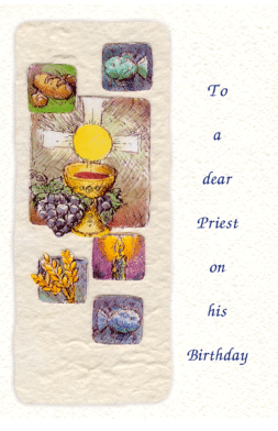 BD104   Pack of 12   2 Priest's Birthday designs