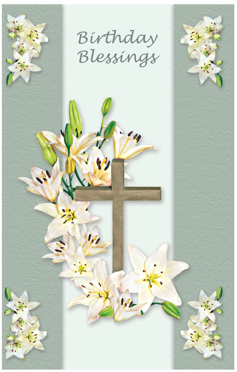 Birthday - Religious Cards - BD54 Pack of 12 3 designs