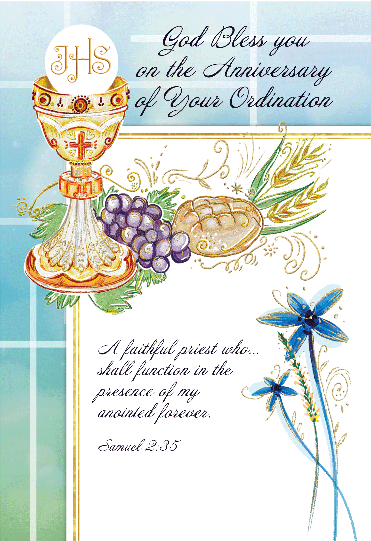 Ordination Anniversary | Religious Cards | OA42 Pack of 12