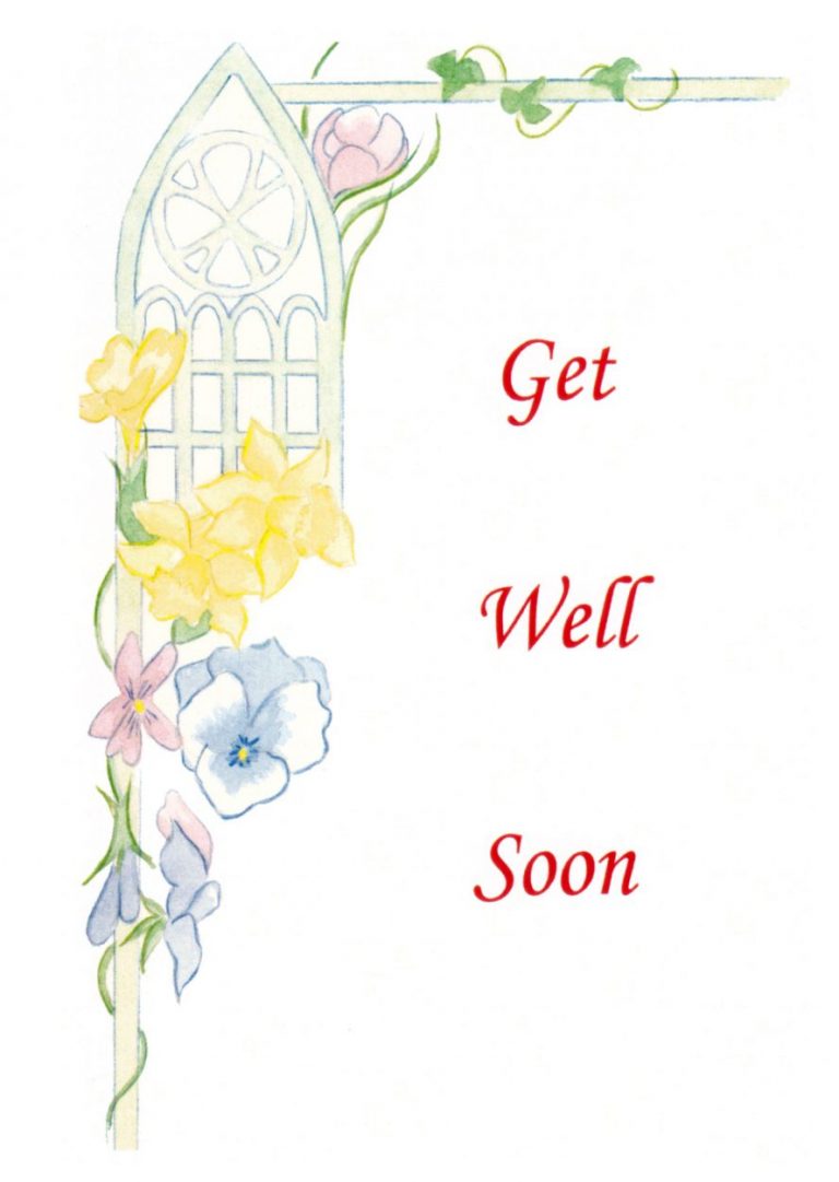Get Well - Religious Cards - GW39 Pack of 25 3 designs